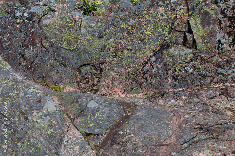 Obraz premium The mountain rock,