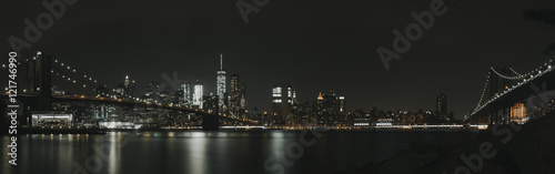 New York Skyline in the dark