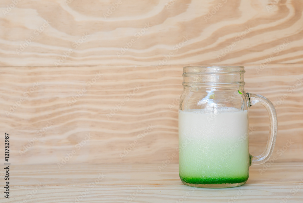 glass of milk glass of milk