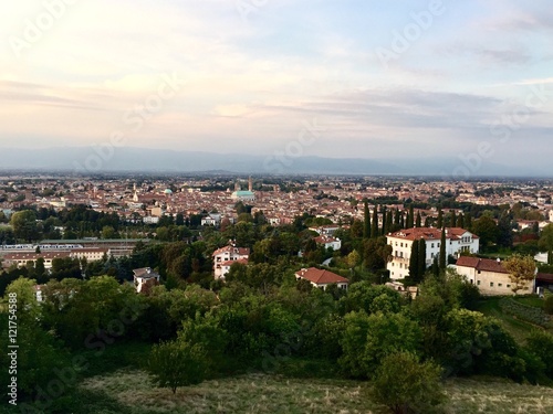 Vicenza  panorama dal monte Berico