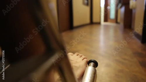 Patient Being Pushed in a Wheelchair