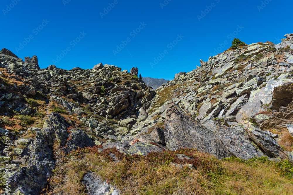 Am Glücksgrat im Stubaital Am Glücksgrat im Stubaital