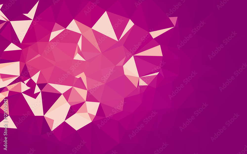 Abstract low poly background, geometry triangle