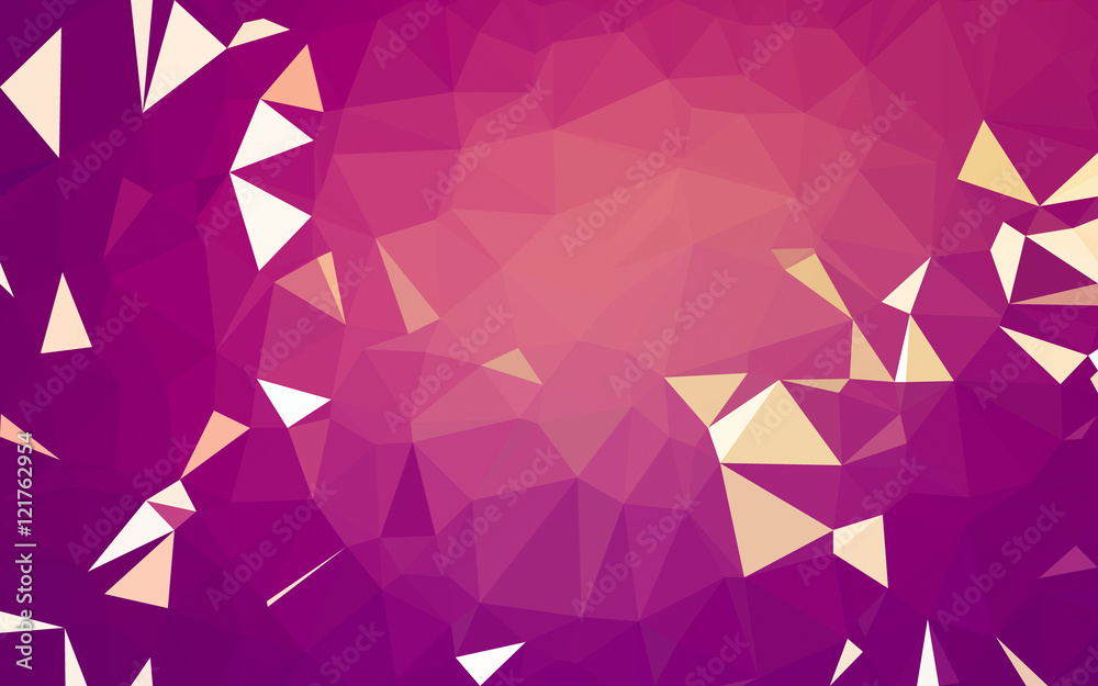 Abstract low poly background, geometry triangle