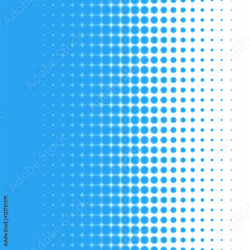 Three levels of half tone_blue #Vector Graphic