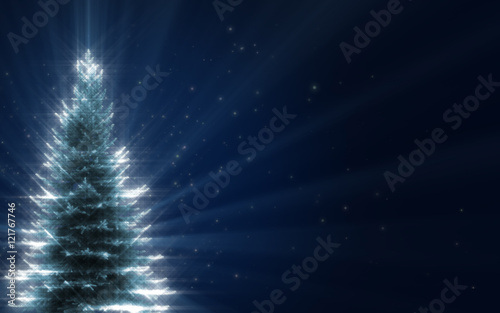 Shiny Christmas Tree