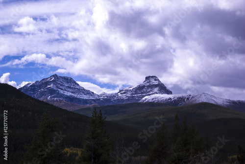 cloudy mountains