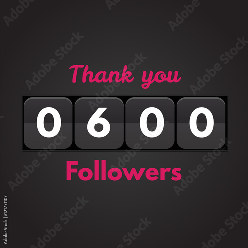 Thank you followers