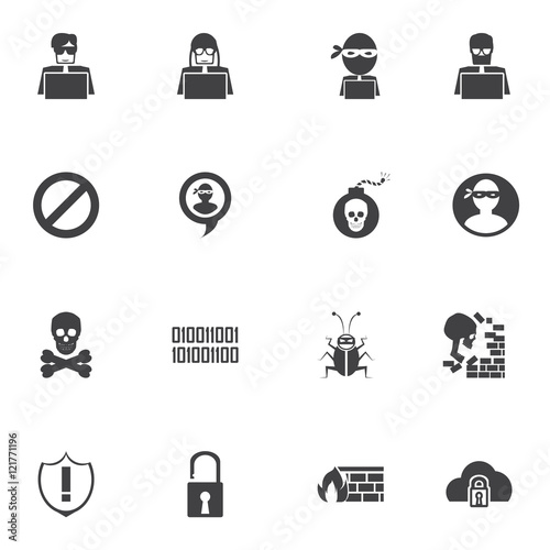 hacker icons set 2
