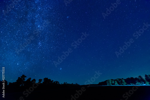 Milky Way, Taurus, Pleiades & Andromeda Galaxy