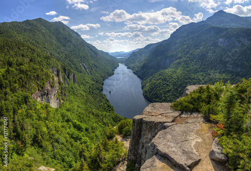 Ausable Lake Summer Panorama