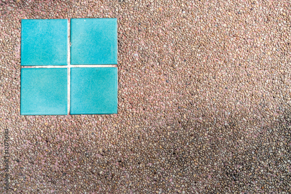 Fototapeta premium Gravel concrete texture