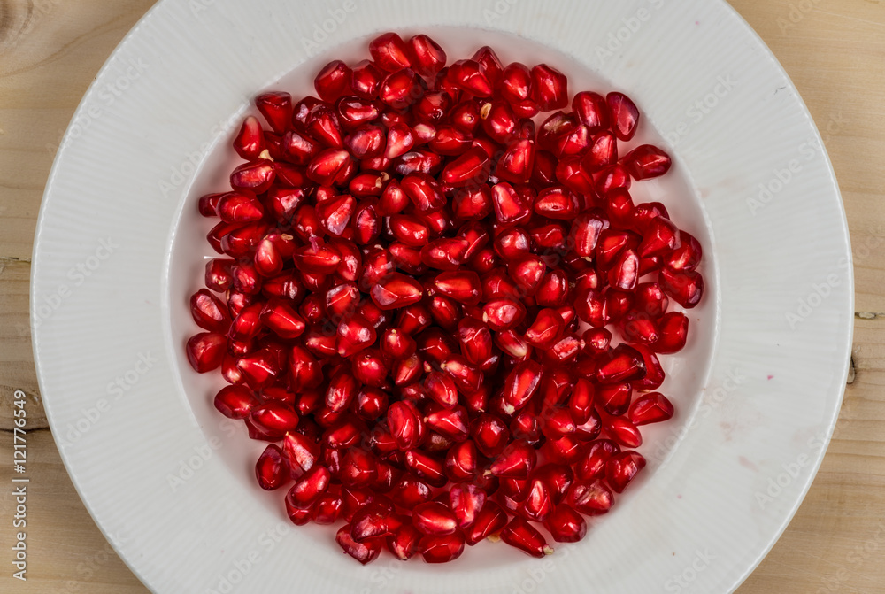 Red Pomegranate seeds Red Pomegranate seeds