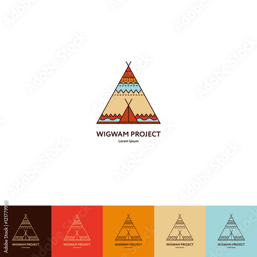 Set of wigwam logo