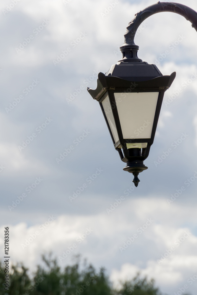 Fototapeta premium Lamp in the Park