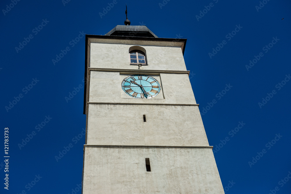 Council Tower in Sibiu city in Romania