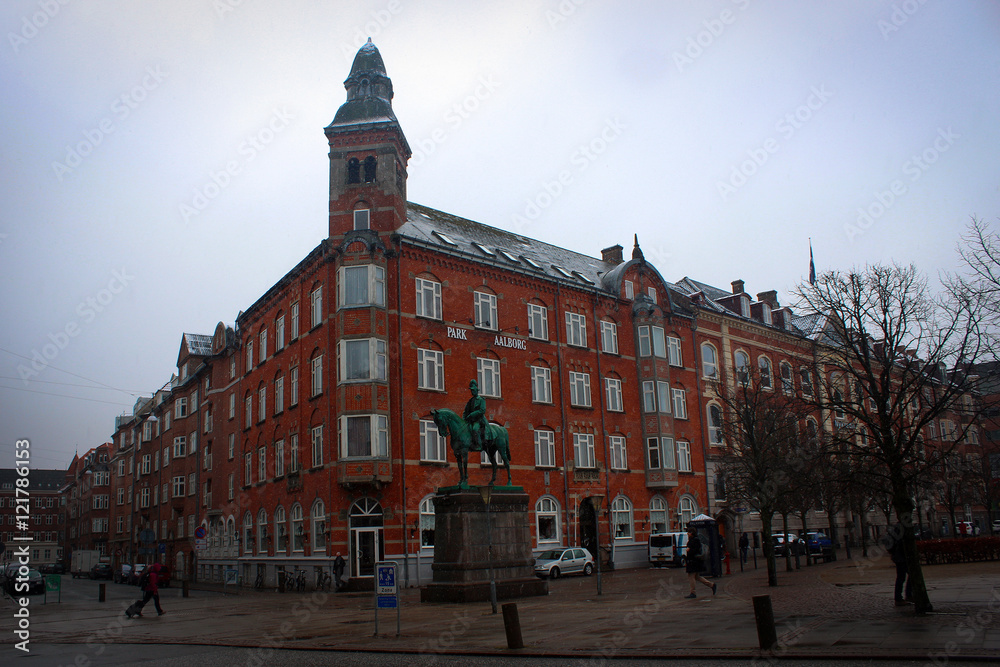 Kennedy Square in Aalborg, Denmark