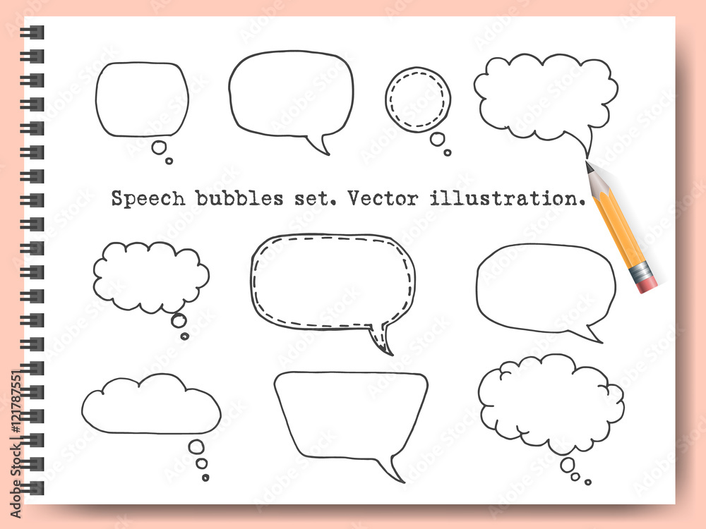 Profile Talking Person Speech Bubble Drawing Jigsaw Puzzle by Frank  Ramspott - Pixels