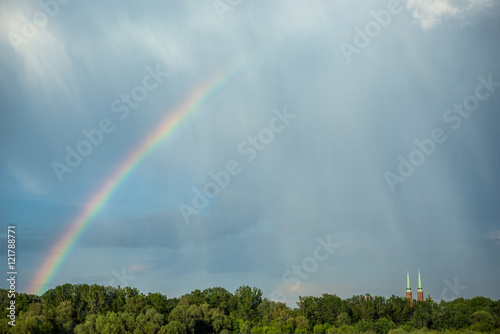 Rainbow in Poland