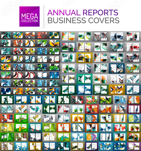 Mega collection of annual report covers