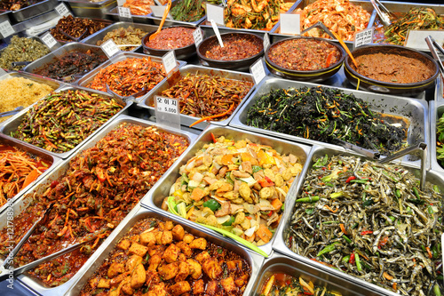 Food Korea style at Seoul market. © 501room