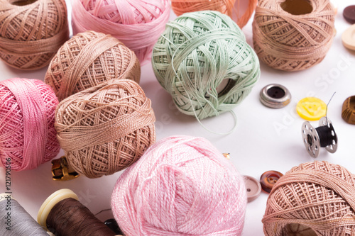 thread and button