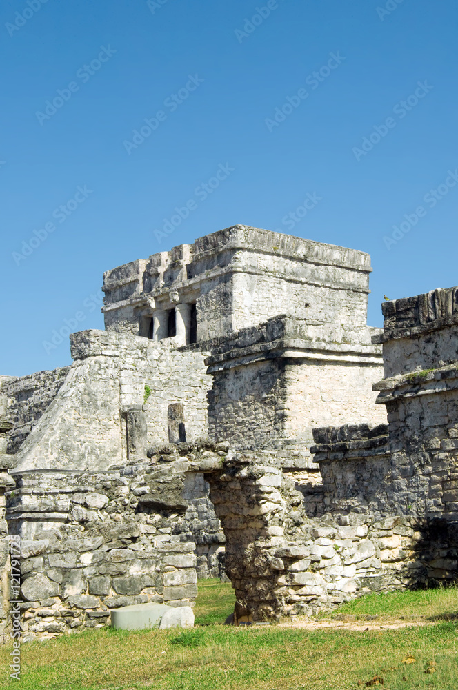 Mayan pyramid, Tulum, Mexico
