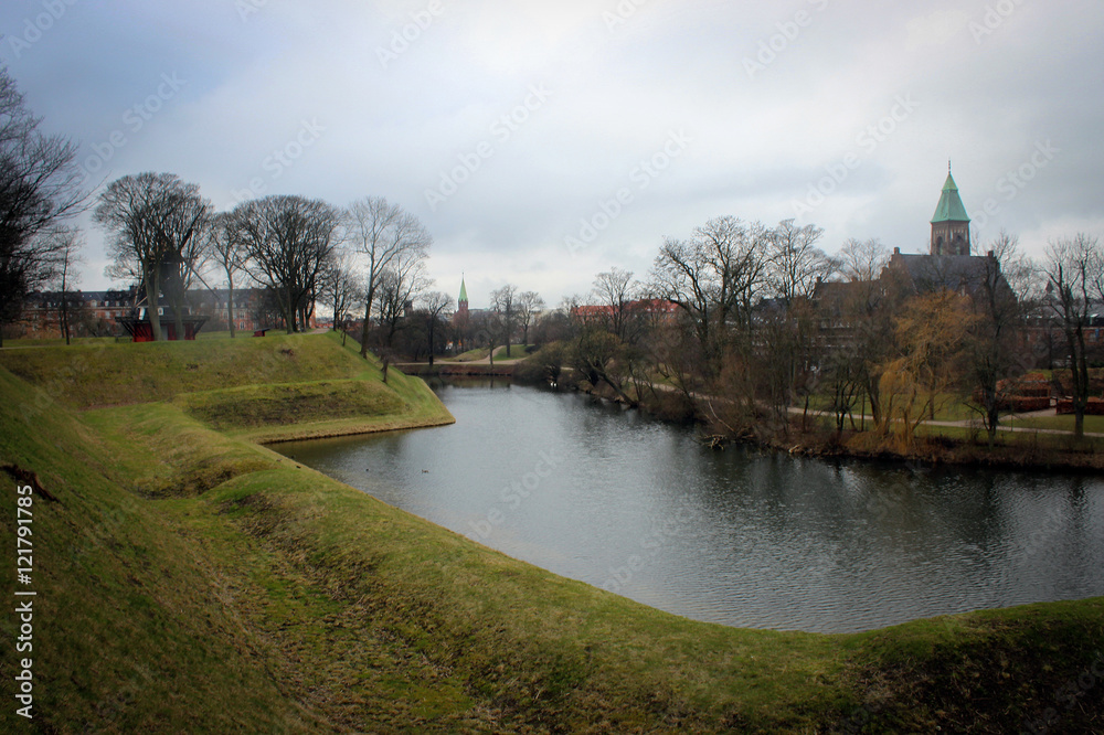 Fototapeta premium Sights of Kastellet, Denmark