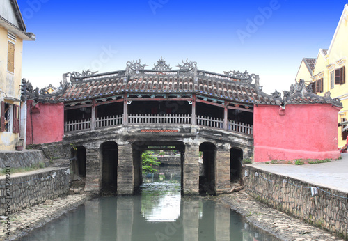 Japanese Bridge (Cau Chua Pagoda) in Hoi An, Vietnam