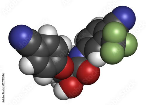 фотографія Enobosarm drug molecule