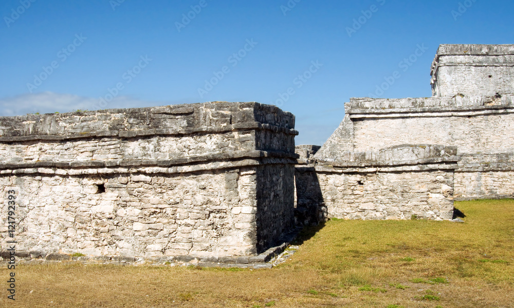 Mayan pyramid, Tulum, Mexico