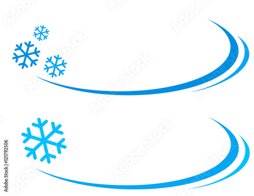 background with snowflakes