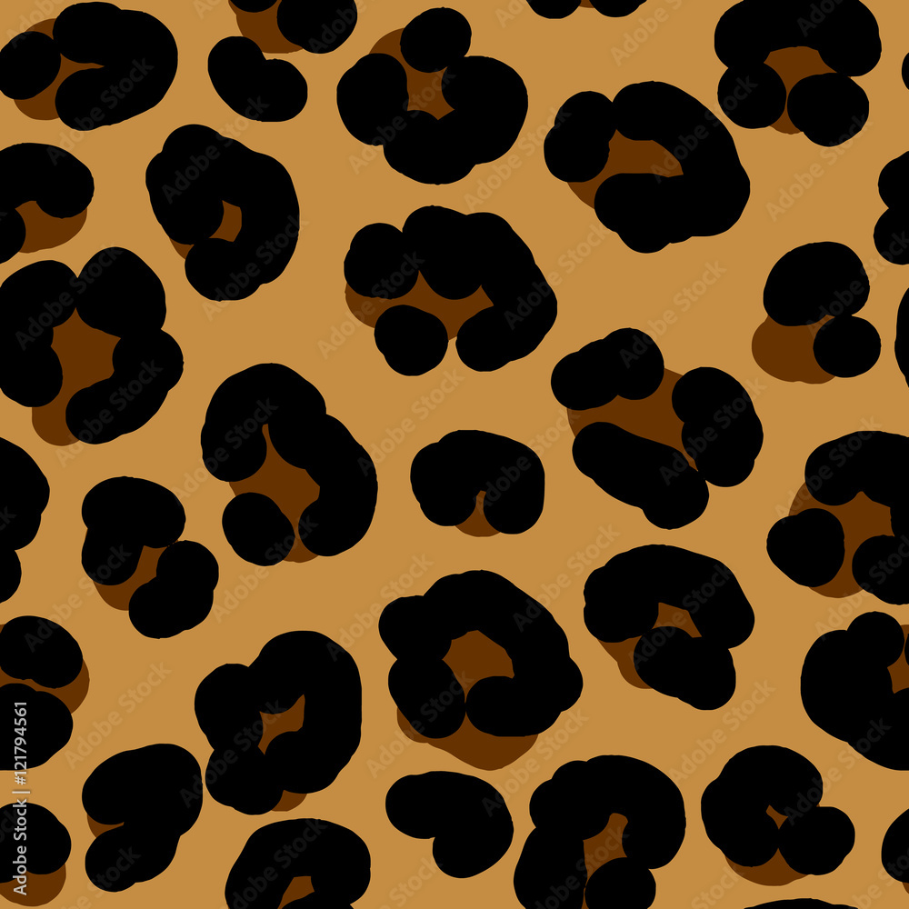 leopard seamless background leopard seamless background