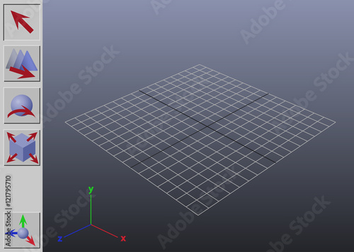 Generic 3D application interface