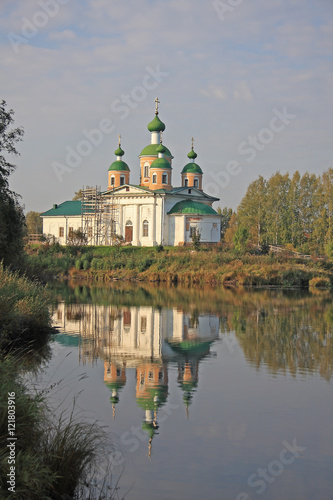 The Republic of Karelia. City Olonets. Cathedral of the Smolensk Icon of the Mother