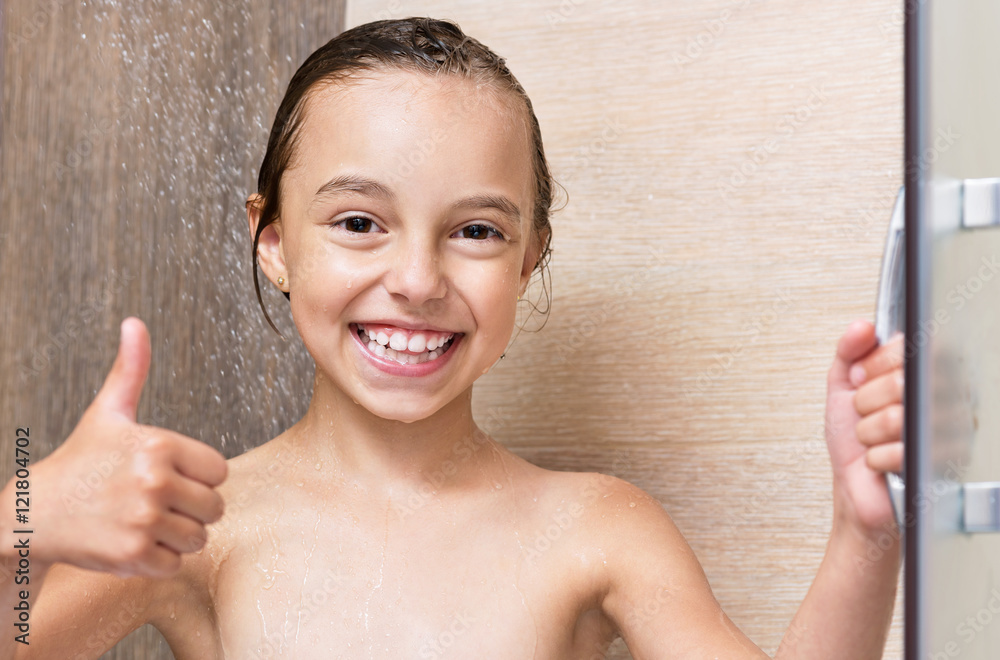 Little Girl In Bathroom Stock Photo Adobe Stock little-girl-in-bathroom-stock-photo-adobe-stock