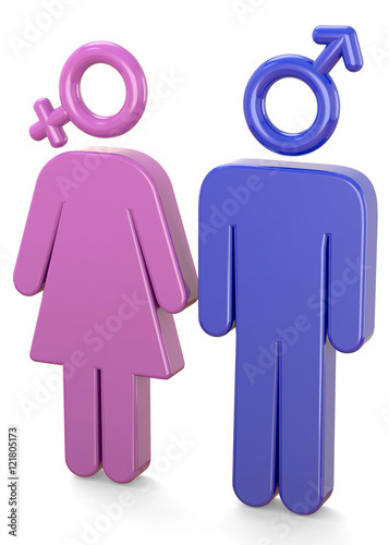 Wallpaper Mural Gender Concept - 3D Torontodigital.ca