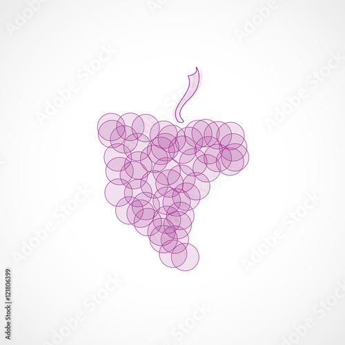 picto raisin design