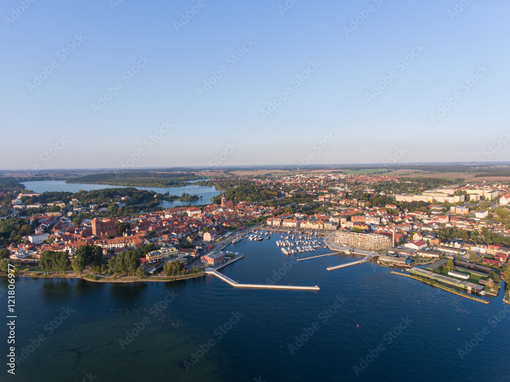 Naklejka premium Waren an der Müritz
