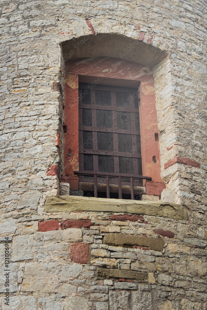 old window in the fortress