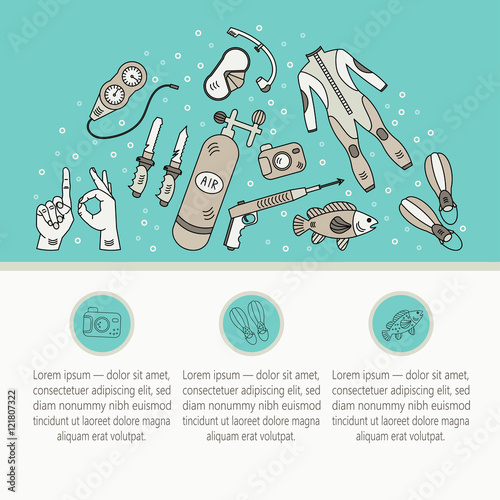 Diving web template.