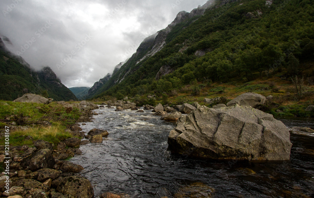 Beautiful landscape of Norway