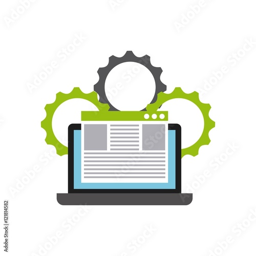 software programming concept icon vector illustration design