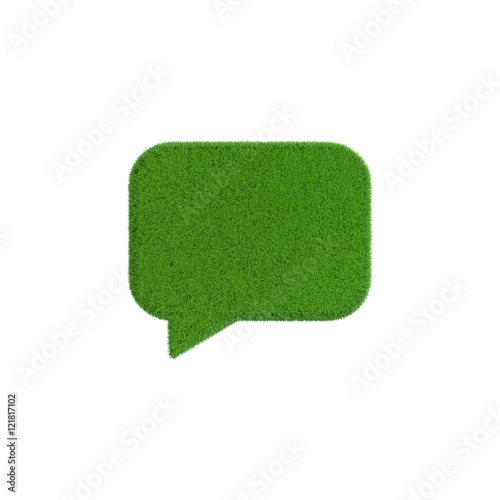 Speech bubble Icon from gra...