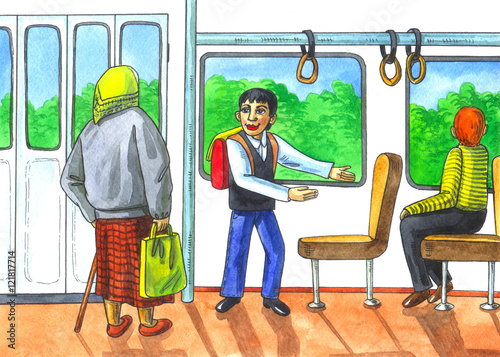 respect to elderly in transport