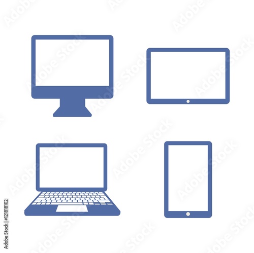 device electronic infographic icon vector illustration design