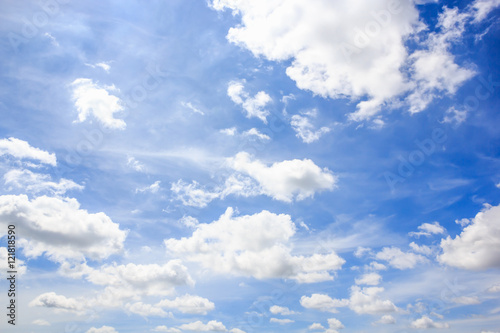 Fototapeta Naklejka Na Ścianę i Meble -  Blue sky background.