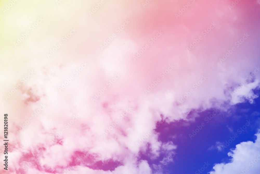 Fantastic sky and colorful clouds. Fantastic sky and colorful clouds.