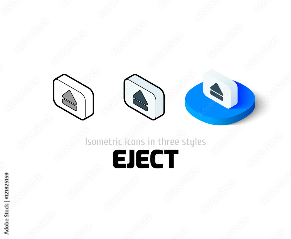 Eject icon in different style Eject icon in different style
