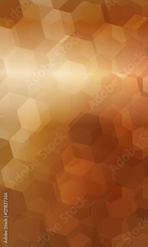 beautiful brown geometry background. vector illustration. polygonal pattern.